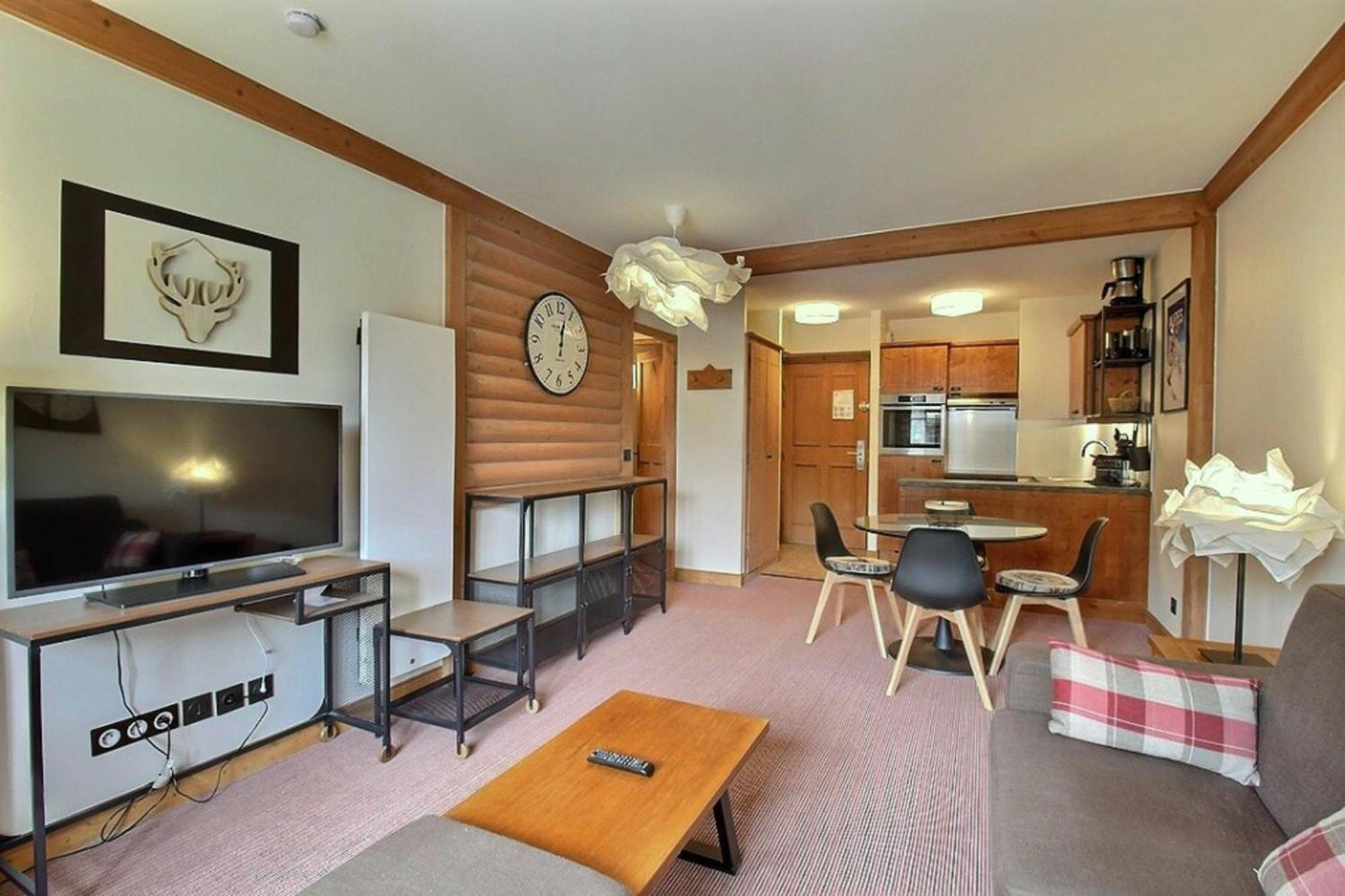 Arc 1950 - Appartement Moderne - Sauna Hammam Jacuzzi - 4 Personnes Les Arcs  Exterior photo